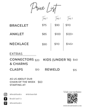 Load image into Gallery viewer, Permanent Jewelry Appointment