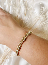 Load image into Gallery viewer, Gold Filled Beaded Bracelet