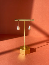 Load image into Gallery viewer, Baroque Pearl Hoops