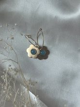 Load image into Gallery viewer, Daisy Hoops, Gold Filled