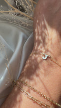 Load and play video in Gallery viewer, Initial Necklace or Bracelet