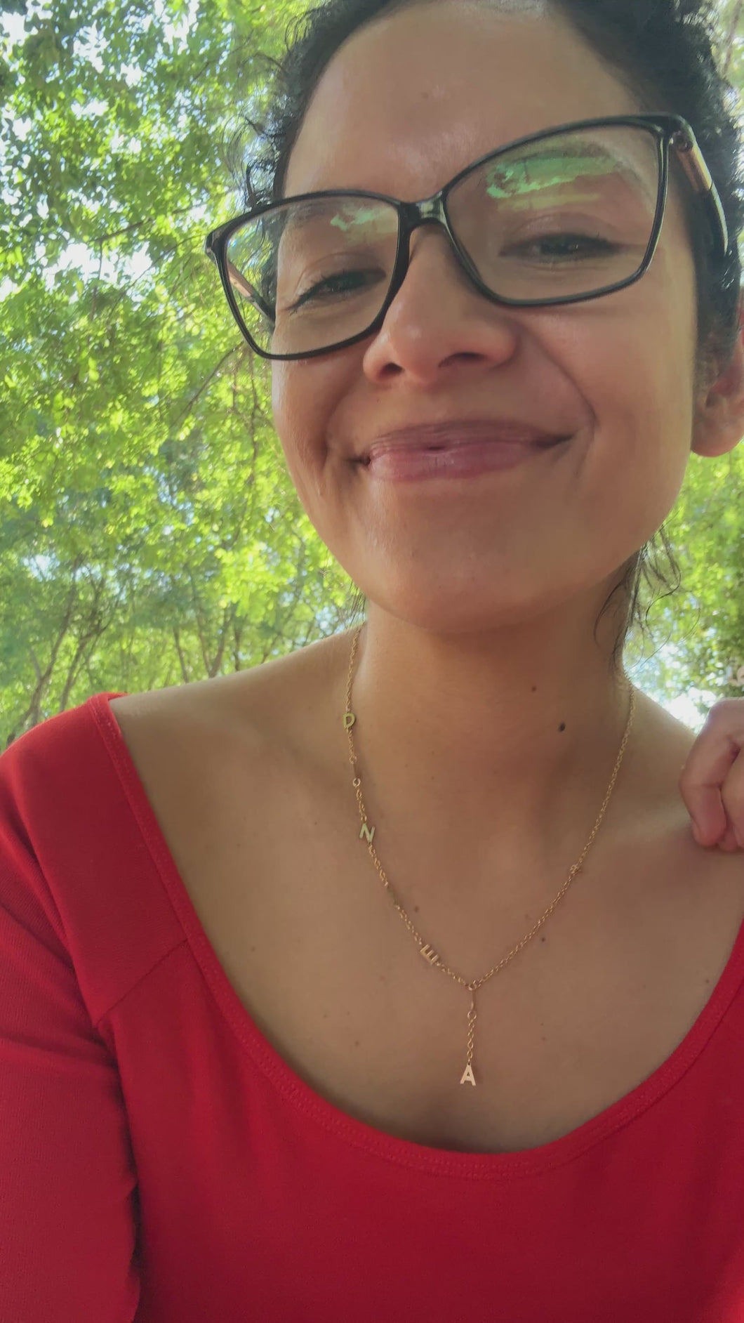 Statement Name Necklace