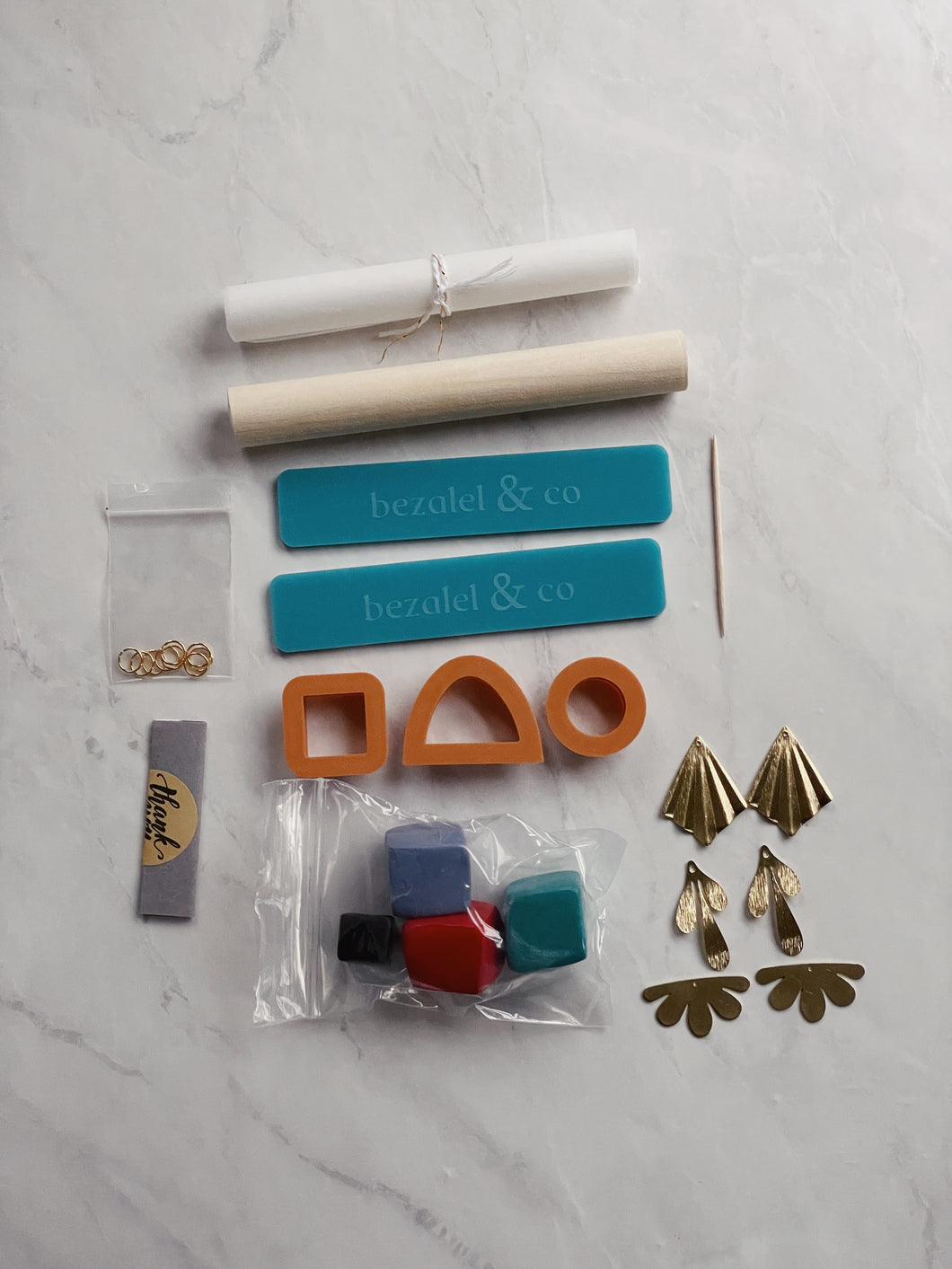 DIY Polymer Clay Earring Kit- Jewel