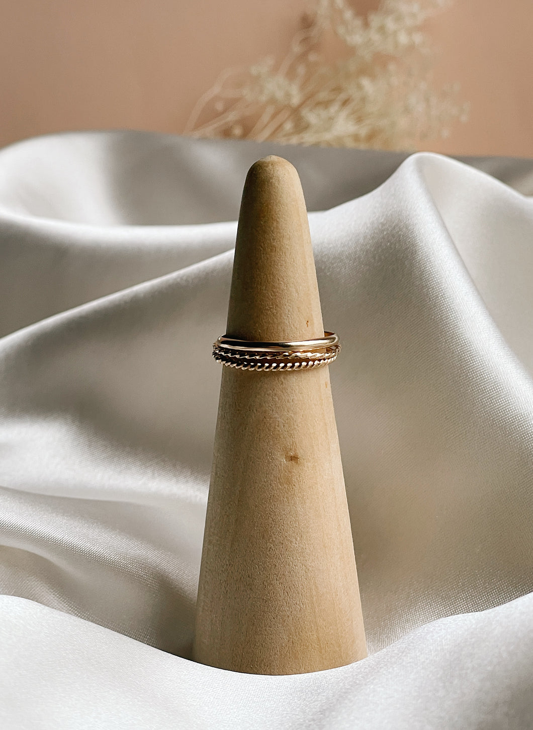 Stacker ring bands